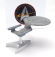Corgi Star trek U.s.s. Enterprise Ncc-1701-d - The Next Generation 1:2000 Grey