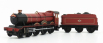 Corgi Train Hogwarts Express Train Harry Potter - Movie 1:100 Hnědá Černá