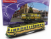 Corgi Tram Brush Railcoach Blackpool Transport Interflora 1970 1:76 Žlutá Černá