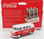 Corgi Volkswagen T1 Camper Van Coca-cola 1961 1:43 Červená Bílá