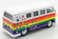 Corgi Volkswagen T1 Minibus Camper Van 1961 - Peace & Love 1:43 Různé