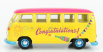 Corgi Volkswagen T1 Minibus Congratulations 1961 1:43 Žlutá Fucsia