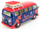 Corgi Volkswagen T1 Minibus Happy Anniversary 1961 1:43 Modrá Červená