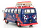 Corgi Volkswagen T1 Minibus Happy Anniversary 1961 1:43 Modrá Červená