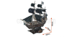 Cubicfun Puzzle Kit 3D In Foam Boat Queen Anne's Revenge Veliero, 155 dílků