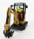 Dm-models Caterpillar Cat301.7 Cr Escavatore Cingolato - Tractor Hydraulic Mini Excavator 1:50 Žlutá Černá