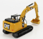 Dm-models Caterpillar Cat320f Escavatore Cingolato - Tractor Hydraulic Excavator 1:64 Žlutá Černá
