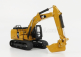 Dm-models Caterpillar Cat320f Escavatore Cingolato - Tractor Hydraulic Excavator 1:64 Žlutá Černá