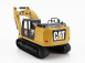 Dm-models Caterpillar Cat320f L Escavatore Cingolato - Tractor Hydraulic Excavator 1:64 Žlutá Černá