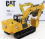 Dm-models Caterpillar Cat336 Escavatore Cingolato - Tractor Hydraulic Excavator Scraper - Next Generation 1:50 Žlutá Černá