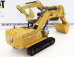 Dm-models Caterpillar Cat395 Pásový bagr 1:50, žlutá