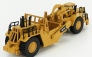 Dm-models Caterpillar Cat657g Ruspa Gommata - Wheel Tractor Scraper 1:125 Žlutá Černá