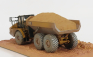 Dm-models Caterpillar Cat745 Kloubový dumper 1:50, žlutá