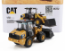 Dm-models Caterpillar Cat906 Compact Electric Ruspa Gommata - Scraper Tractor Wheel Loader 1:50 Žlutá Černá
