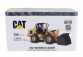Dm-models Caterpillar Cat930 Ruspa Gommata - Scraper Tractor Wheel Loader 1:50 Žlutá Černá