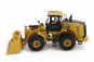 Dm-models Caterpillar Cat966 Ruspa Gommata - Scraper Tractor Wheel Loader 1:50 Žlutá Černá