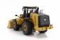 Dm-models Caterpillar Cat966 Ruspa Gommata - Scraper Tractor Wheel Loader 1:50 Žlutá Černá