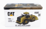 Dm-models Caterpillar Cat966gc Ruspa Gommata - Scraper Tractor Wheel Loader 1:50 Žlutá Černá