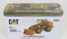 Dm-models Caterpillar Cat966m Ruspa Gommata - Scraper Tractor Wheel Loader 1:87 Žlutá Černá