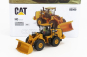 Dm-models Caterpillar Cat972m Ruspa Gommata - Scraper Tractor Wheel Loader 1:87 Žlutá Černá