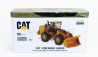 Dm-models Caterpillar Cat972m Ruspa Gommata - Scraper Tractor Wheel Loader 1:87 Žlutá Černá