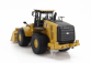 Dm-models Caterpillar Cat980 Ruspa Gommata - Scraper Tractor Wheel Loader 1:50 Žlutá Černá