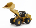 Dm-models Caterpillar Cat980 Ruspa Gommata - Scraper Tractor Wheel Loader 1:50 Žlutá Černá