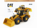 Dm-models Caterpillar Cat982m Ruspa Gommata - Scraper Tractor Wheel Loader 1:50 Žlutá Černá