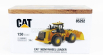Dm-models Caterpillar Cat982m Ruspa Gommata - Scraper Tractor Wheel Loader 1:50 Žlutá Černá