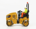 Dm-models Caterpillar Catcb2.7 Silniční válec 1:50, žlutá