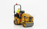 Dm-models Caterpillar Catcb2.7 Silniční válec 1:50, žlutá