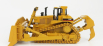 Dm-models Caterpillar Catd11r Dozer Ruspa Cingolata - Scraper Type Tractor 1:50 Žlutá Černá