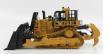 Dm-models Caterpillar Catd11t Ruspa Cingolata - Scraper Type Tractor 1:50 Žlutá Černá