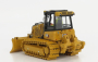 Dm-models Caterpillar Catd3 Dozer Ruspa Cingolata - Scraper Type Tractor 1:50 Žlutá Černá