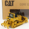 Dm-models Caterpillar Catd6r Xl Track Dozer Ruspa Cingolata - Scraper Type Tractor 1:50 Žlutá Černá