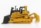 Dm-models Caterpillar Catd9t Ruspa Cingolata - Scraper Type Tractor 1:87 Žlutá Černá