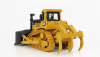 Dm-models Caterpillar Catd9t Ruspa Cingolata - Scraper Type Tractor 1:87 Žlutá Černá