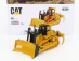 Dm-models Caterpillar Catd9t Ruspa Cingolata - Scraper Type Tractor 1:87 Žlutá Černá