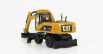 Dm-models Caterpillar Catm318d Kolový bagr 1:87, žlutá