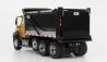 Dm-models Caterpillar Ct660 Cassone Ribaltabile 4-assi 2016 - Dump Truck 1:50 Žlutá Černá