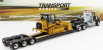 Dm-models Caterpillar International Hx520 Nákladní vůz s přívěsem + Pásový bagr 1:50