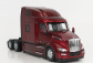 Dm-models Peterbilt 579 Tractor Truck 3-assi 2011 1:32 Red Met