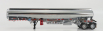 Dm-models Trailer Fd9300/dt-c4 Tanker Petroleum For Truck 1:50 Chrome