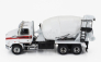 Dm-models Western star 4700 Sb Betoniera Tanker Cement Mixer Truck 3-assi 2018 1:50 Bílá