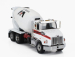 Dm-models Western star 4700 Sb Betoniera Tanker Cement Mixer Truck 3-assi 2018 1:50 Bílá