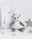 Doudou Dárková sada - plyšová hračka panda s dečkou 20 cm