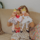 Doudou Julijou Panenka baletka Anais 35 cm