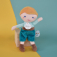 Doudou Julijou Panenka Jules 16 cm zelená