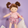 Doudou Julijou Panenka LES PIPELLETTES 25 cm