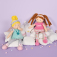 Doudou Julijou Panenka LES PIPELLETTES 25 cm